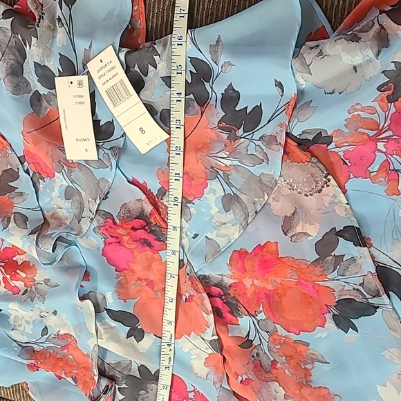 S.L. Fashions Chiffon Dress NWT - Picture 12 of 15